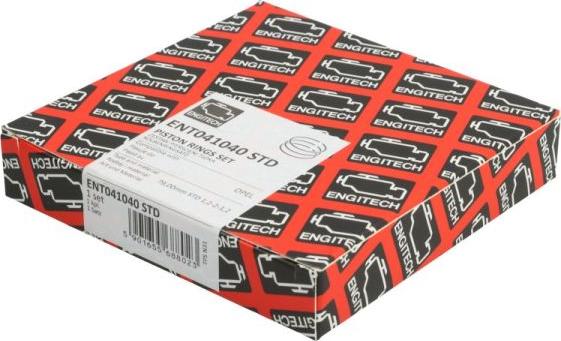 ENGITECH ENT041040 STD - Set segmenti piston aaoparts.ro