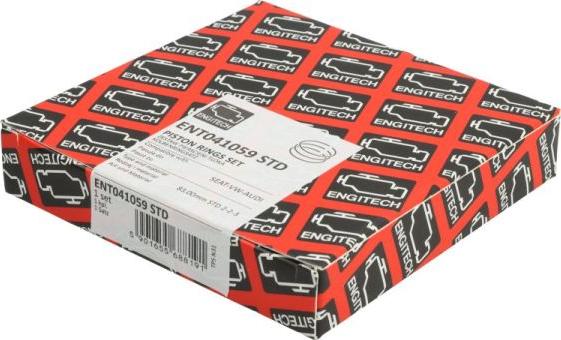 ENGITECH ENT041059 STD - Set segmenti piston aaoparts.ro