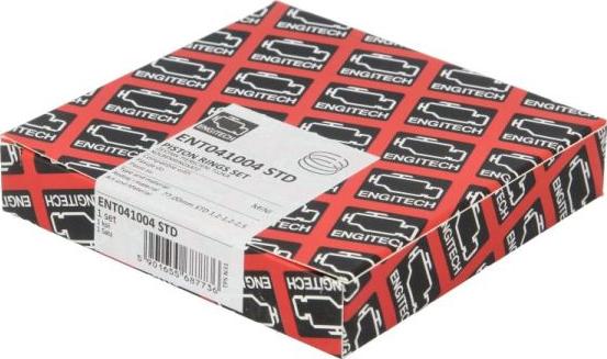 ENGITECH ENT041004 STD - Set segmenti piston aaoparts.ro
