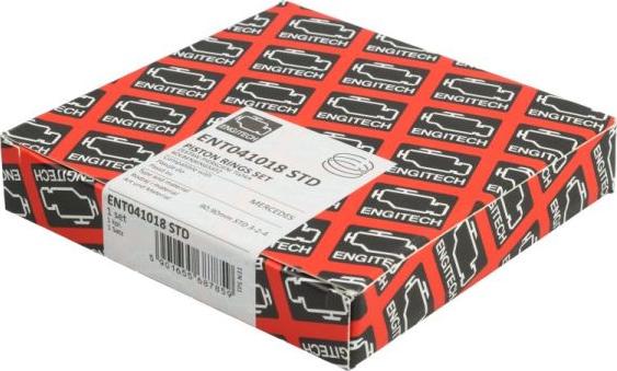 ENGITECH ENT041018 STD - Set segmenti piston aaoparts.ro