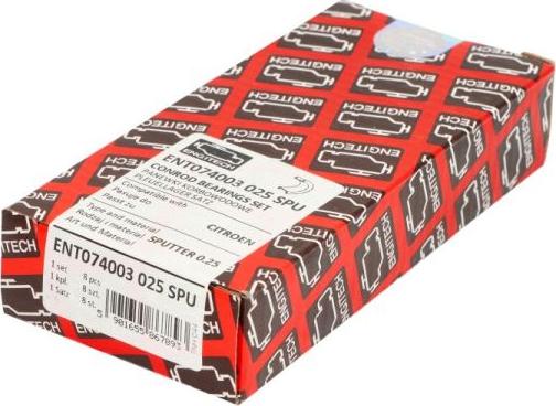ENGITECH ENT074003 025 SPU - Set lagar biela aaoparts.ro