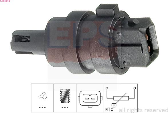 EPS 1-994-013 - Senzor,temperatura aer admisie aaoparts.ro