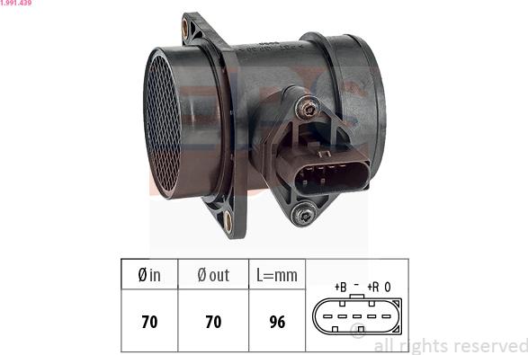 EPS 1.991.439 - Senzor debit aer aaoparts.ro