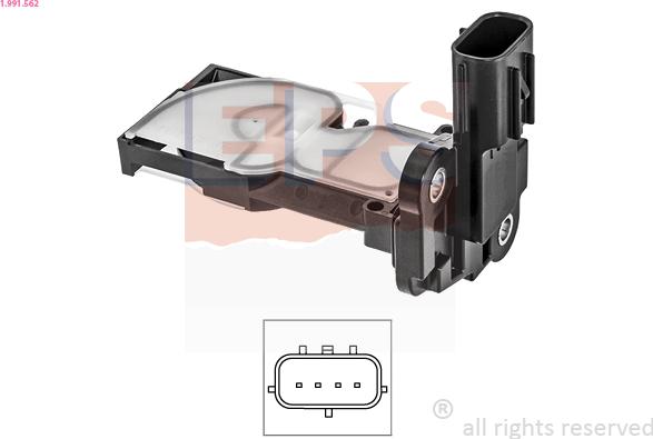 EPS 1.991.562 - Senzor debit aer aaoparts.ro