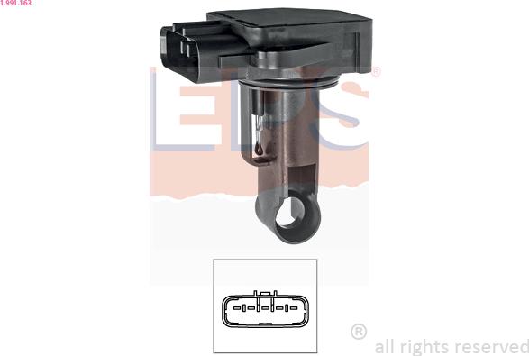EPS 1.991.163 - Senzor debit aer aaoparts.ro