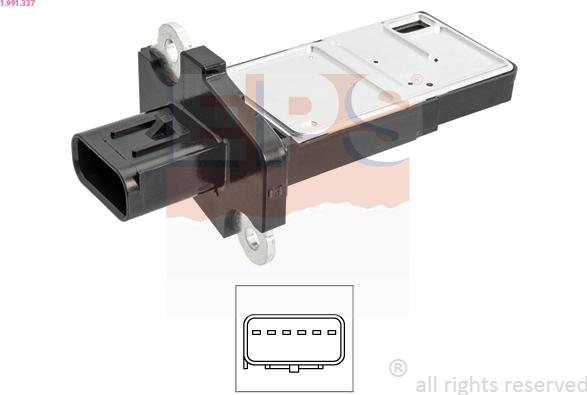 EPS 1.991.337 - Senzor debit aer aaoparts.ro