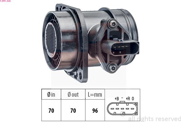 EPS 1.991.325 - Senzor debit aer aaoparts.ro
