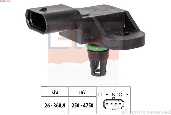 EPS 1.993.413 - Senzor presiune aer aaoparts.ro