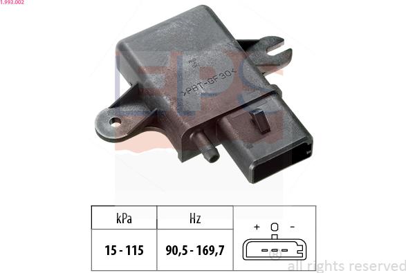 EPS 1.993.002 - Senzor presiune aer aaoparts.ro