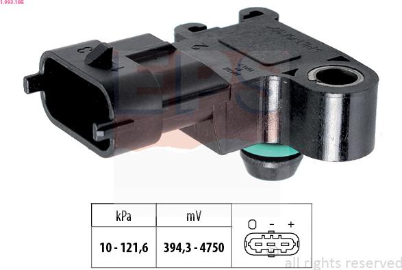 EPS 1.993.195 - Senzor presiune aer aaoparts.ro