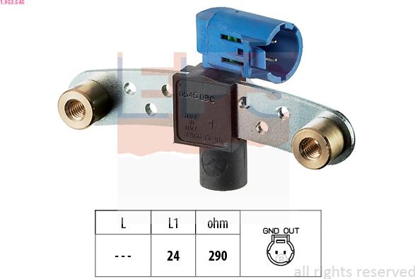 EPS 1.953.545 - Senzor impulsuri, arbore cotit aaoparts.ro