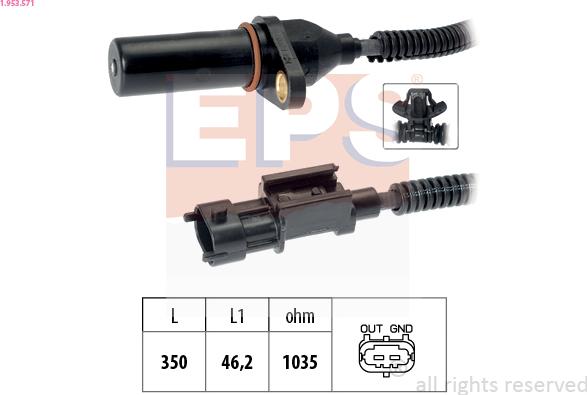 EPS 1.953.571 - Senzor impulsuri, arbore cotit aaoparts.ro