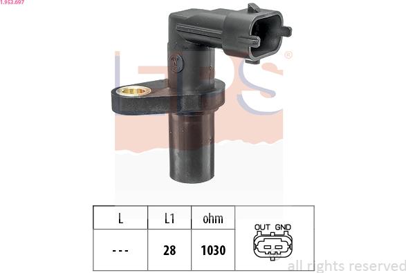 EPS 1.953.697 - Senzor impulsuri, arbore cotit aaoparts.ro