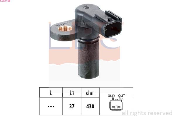 EPS 1.953.166 - Senzor,pozitie ax cu came aaoparts.ro