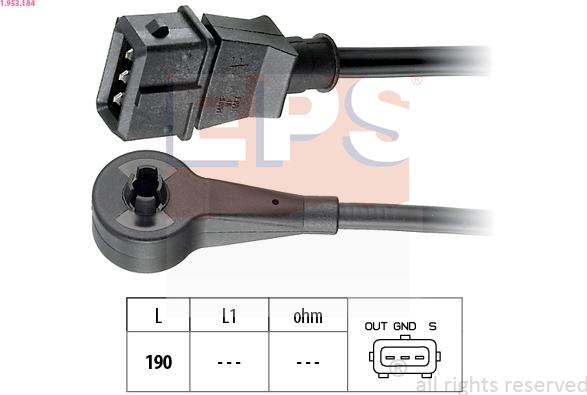 EPS 1.953.184 - Senzor impulsuri, arbore cotit aaoparts.ro