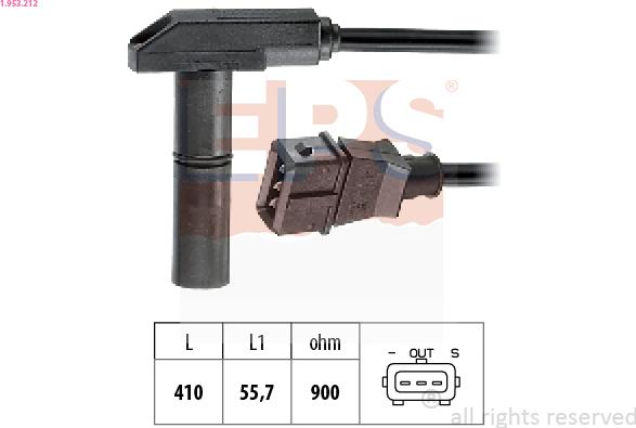 EPS 1.953.212 - Senzor impulsuri, arbore cotit aaoparts.ro