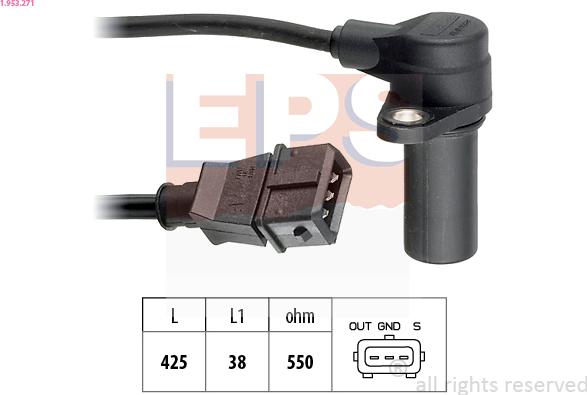 EPS 1.953.271 - Senzor impulsuri, arbore cotit aaoparts.ro