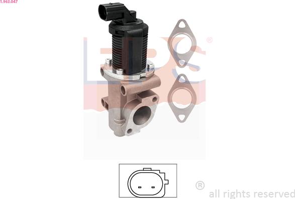 EPS 1.963.047 - Supapa EGR aaoparts.ro
