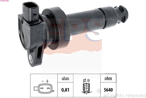 EPS 1.970.543 - Bobina de inductie aaoparts.ro