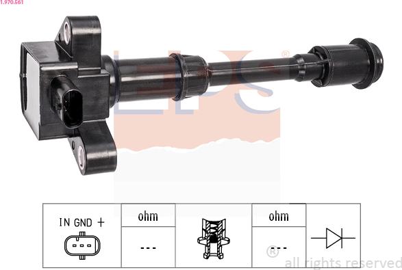 EPS 1.970.561 - Bobina de inductie aaoparts.ro
