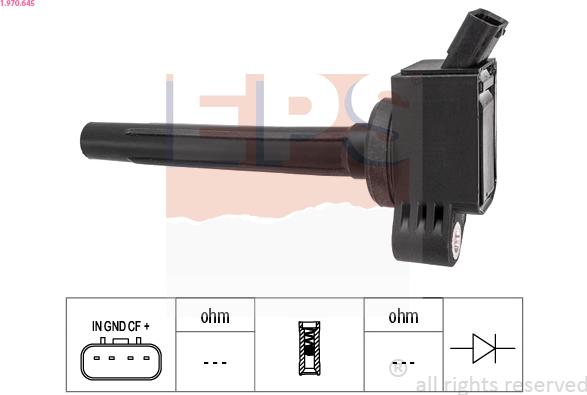 EPS 1.970.645 - Bobina de inductie aaoparts.ro