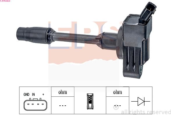 EPS 1.970.653 - Bobina de inductie aaoparts.ro