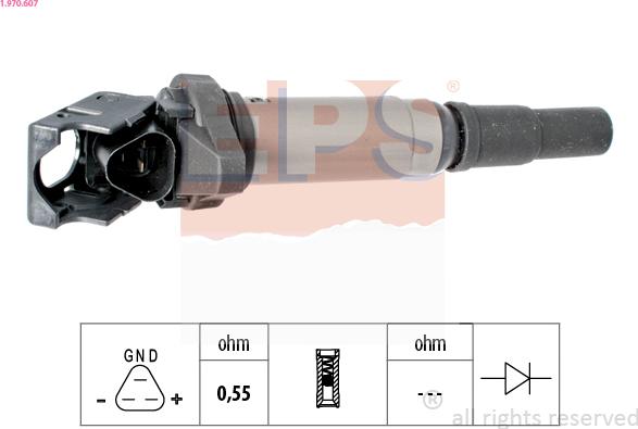 EPS 1.970.607 - Bobina de inductie aaoparts.ro