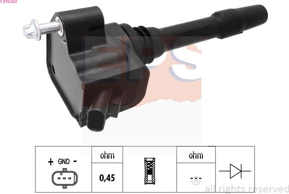 EPS 1.970.632 - Bobina de inductie aaoparts.ro