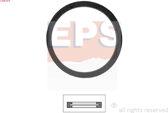 EPS 1.890.674 - Garnitura termostat aaoparts.ro