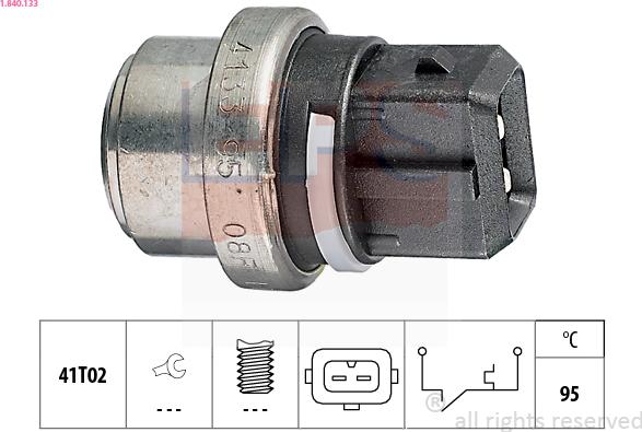 EPS 1.840.133 - Senzor,temperatura lichid de racire aaoparts.ro