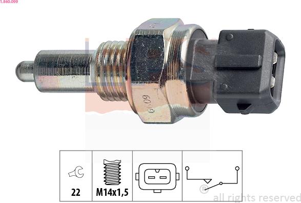 EPS 1.860.099 - Comutator, lampa marsalier aaoparts.ro