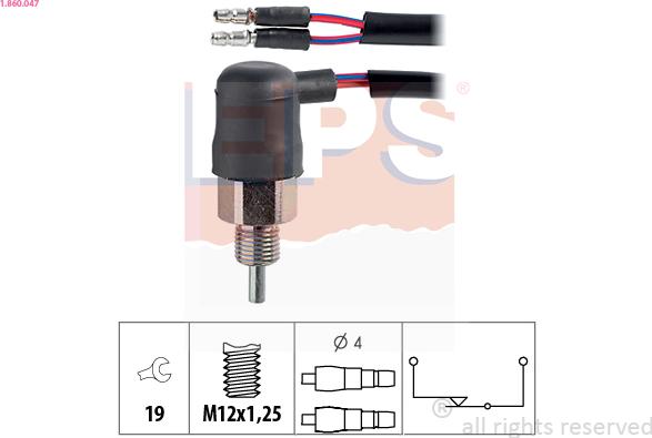 EPS 1.860.047 - Comutator, lampa marsalier aaoparts.ro