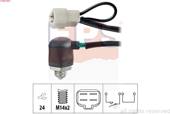 EPS 1.860.064 - Comutator, lampa marsalier aaoparts.ro