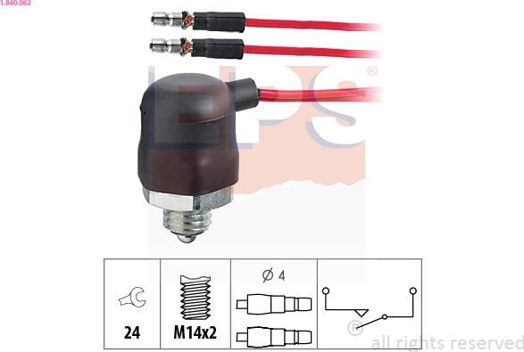 EPS 1.860.062 - Comutator, lampa marsalier aaoparts.ro