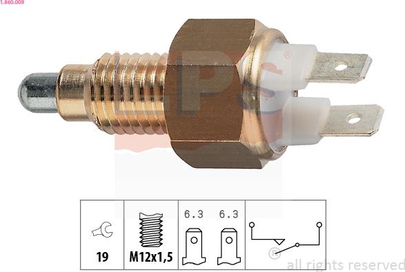 EPS 1.860.009 - Comutator, lampa marsalier aaoparts.ro