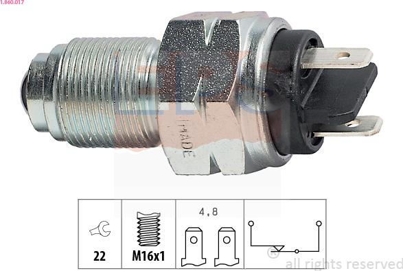 EPS 1.860.017 - Comutator, lampa marsalier aaoparts.ro