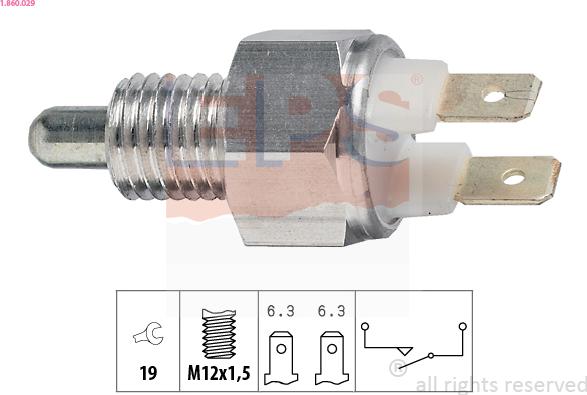 EPS 1.860.029 - Comutator, lampa marsalier aaoparts.ro