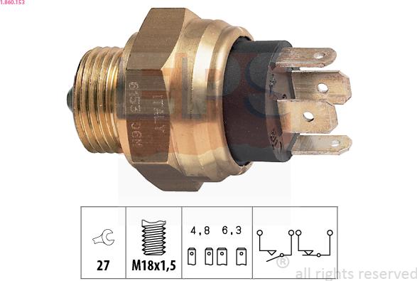 EPS 1.860.153 - Comutator, lampa marsalier aaoparts.ro