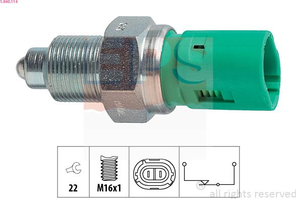 EPS 1.860.114 - Comutator, lampa marsalier aaoparts.ro