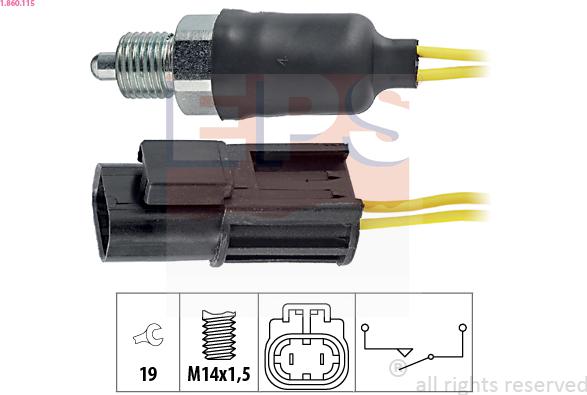 EPS 1.860.115 - Comutator, lampa marsalier aaoparts.ro