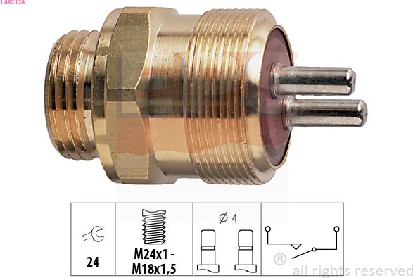 EPS 1.860.128 - Comutator, lampa marsalier aaoparts.ro
