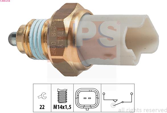 EPS 1.860.218 - Comutator, lampa marsalier aaoparts.ro