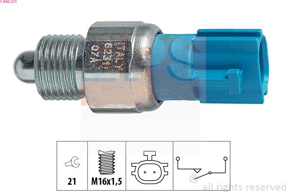 EPS 1.860.231 - Comutator, lampa marsalier aaoparts.ro