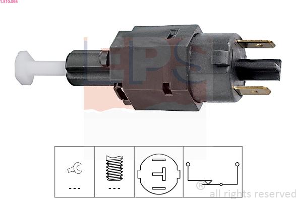 EPS 1.810.098 - Comutator lumini frana aaoparts.ro