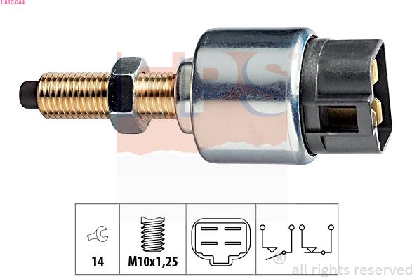 EPS 1.810.044 - Comutator lumini frana aaoparts.ro