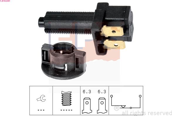 EPS 1.810.041 - Comutator lumini frana aaoparts.ro