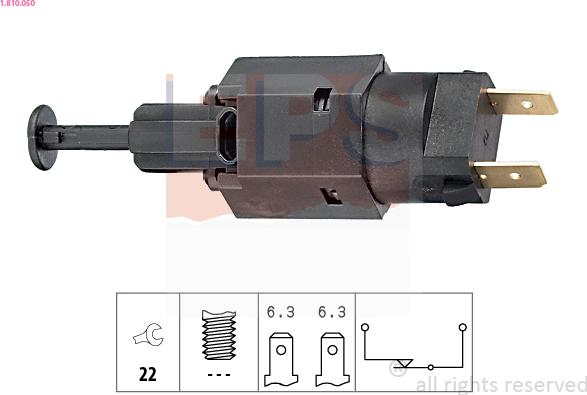 EPS 1.810.050 - Comutator lumini frana aaoparts.ro