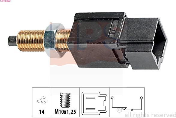 EPS 1.810.052 - Comutator lumini frana aaoparts.ro