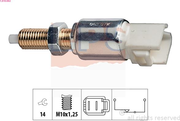 EPS 1.810.062 - Comutator lumini frana aaoparts.ro