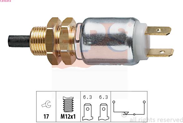 EPS 1.810.014 - Comutator lumini frana aaoparts.ro